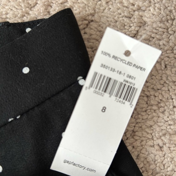 Polka Dot cropped dress pants - Picture 3 of 4